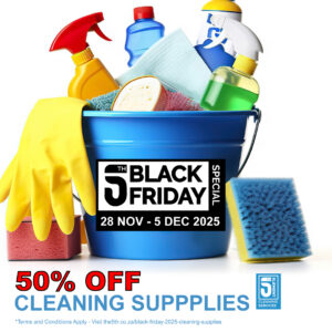 Black Friday cleaning supplies 50% off special offer