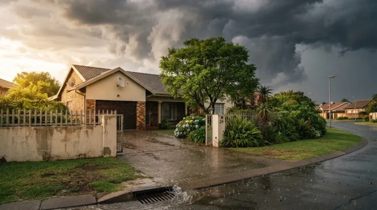 Summer pest control in Johannesburg during a Highveld thunderstorm